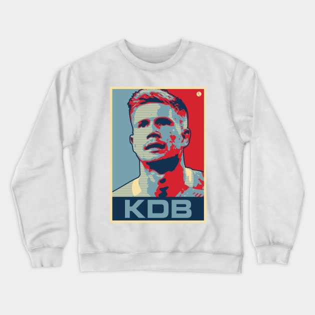 De Bruyne Crewneck Sweatshirt by DAFTFISH